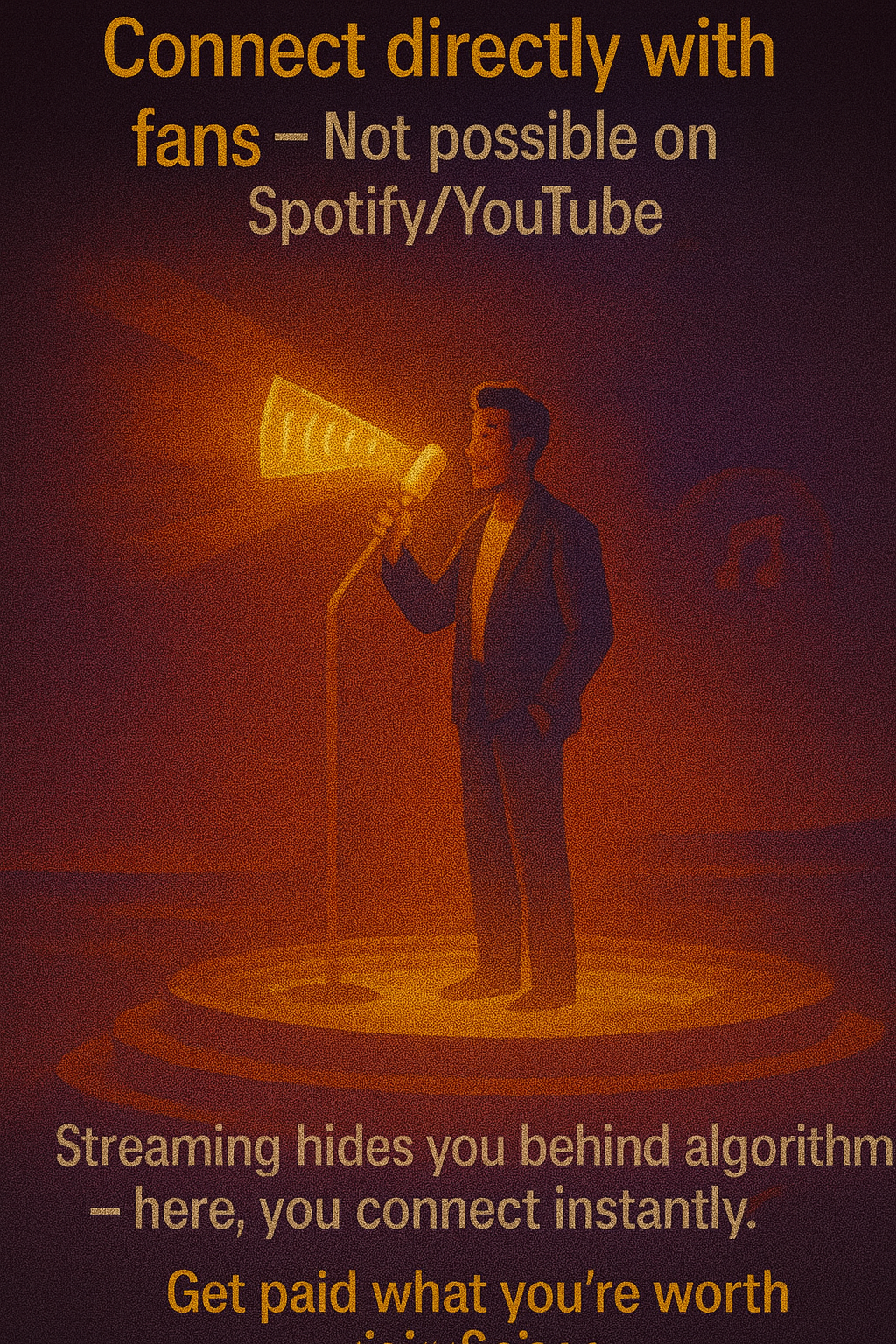 Why Streaming Platforms Don’t Let You Connect With Your Fans.